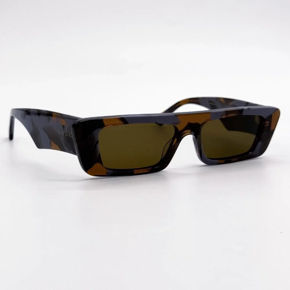 NEW GUCCI GG1331S 006 UNISEX GREY HAVANA BROWN SUNGLASSES GUCCI